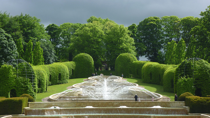 Alnwick Garden fountain
