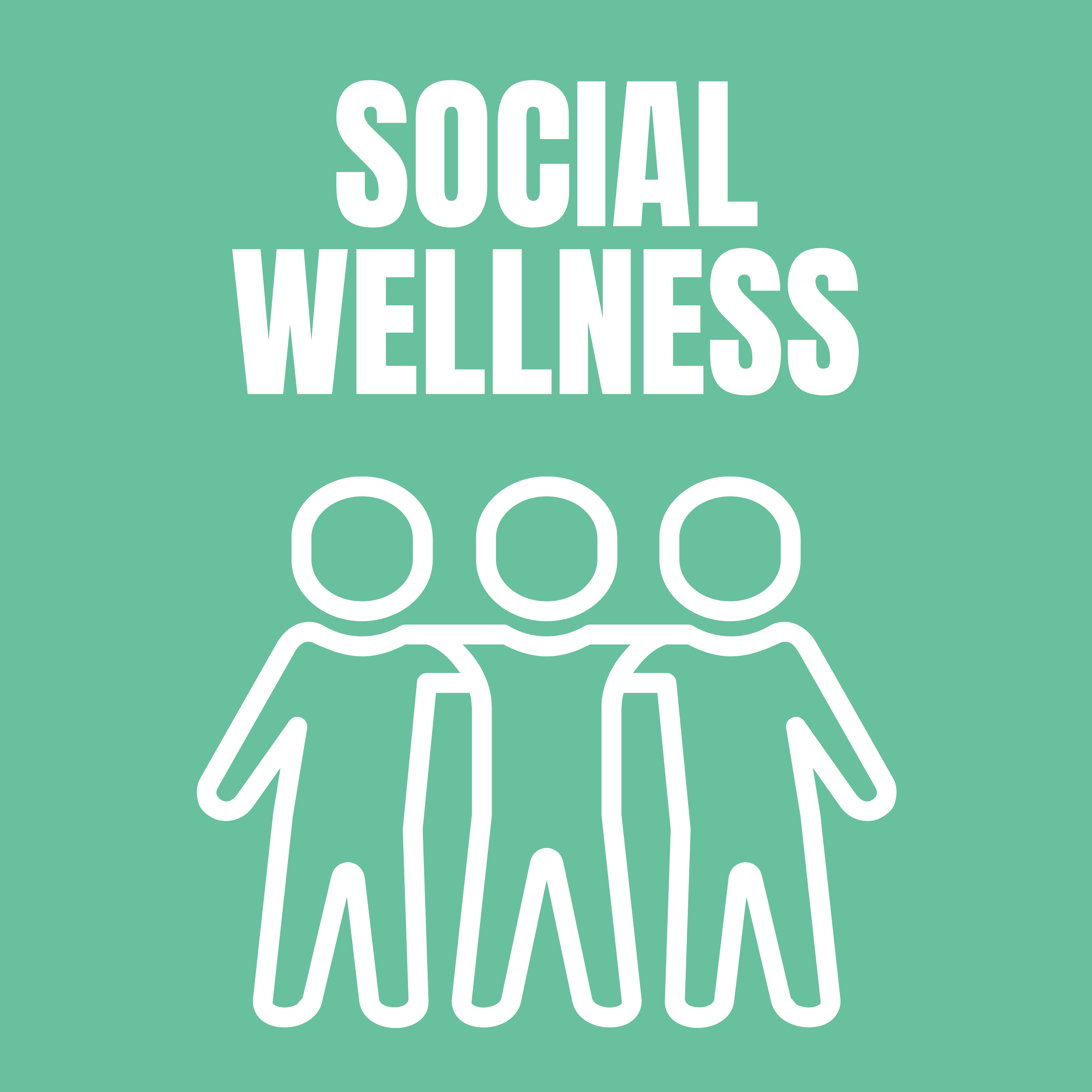 Social wellness icon