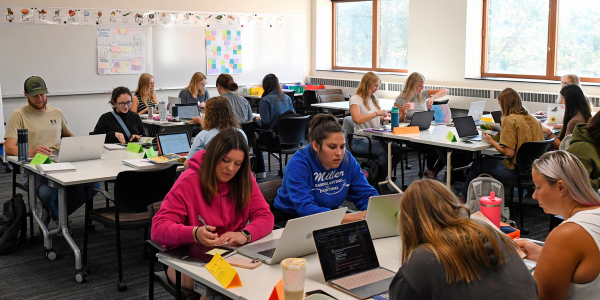 Stewart Hall Upgraded Classroom